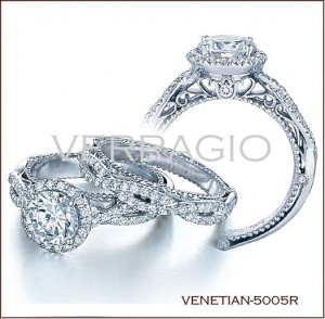 Venetian-5005R diamond engagement ring from Verragio Venetian-5005R diamond engagement ring from Verragio