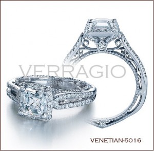 Venetian-5016 diamond engagement ring from Verragio Venetian-5016 diamond engagement ring from Verragio