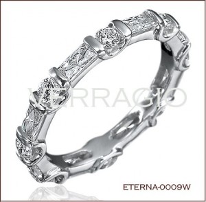 Eterna-0009W-Diamond-Wedding-Ring-Verragio Eterna-0009W Diamond Wedding Ring from Verragio