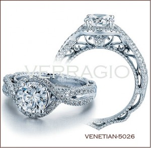 Venetian-5026 diamond engagement ring Verragio Venetian-5026 diamond engagement ring from Verragio