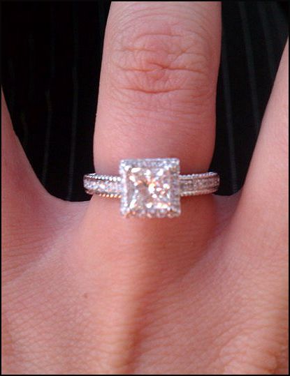 Venetian-5002P Engagement Ring Verragio Engagement Stories: Venetian-5002P