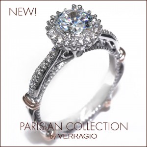 The New Parisian Collection Engagement rings from the new Parisian Collection