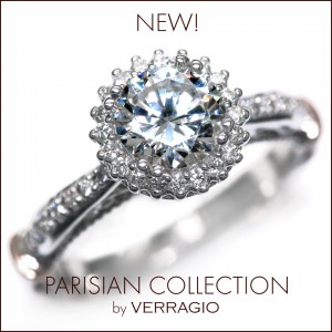 The New Parisian Collection New engagement rings from the new Parisian Collection.