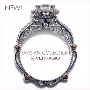 The New Parisian Collection New engagement rings from the new Parisian Collection.
