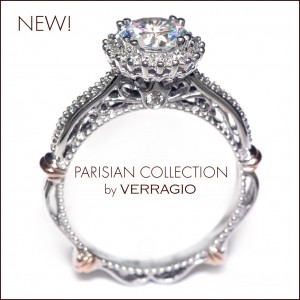 The New Parisian Collection New engagement rings from the new Parisian Collection.
