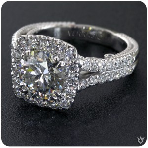 Engagement rings by Verragio, featuring Insignia-7062CUL