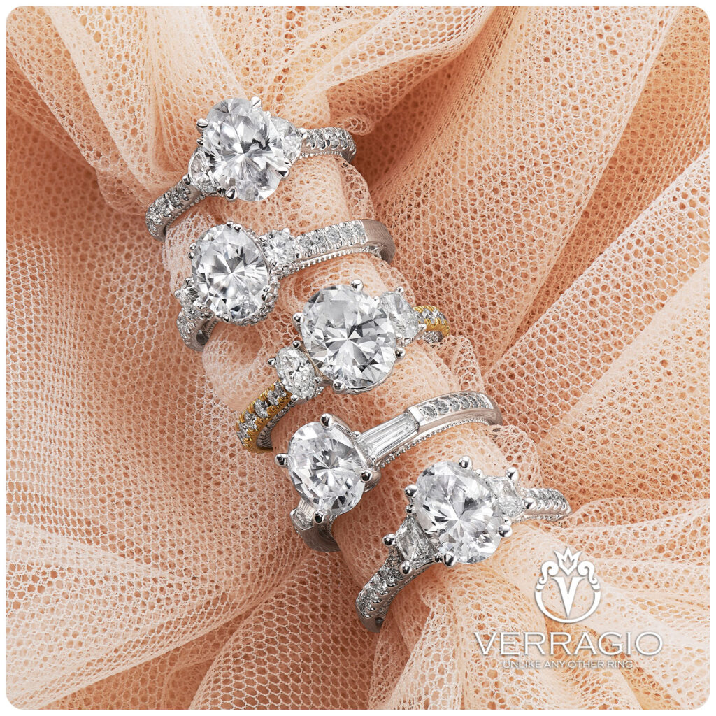 Oval Diamond Engagement Rings